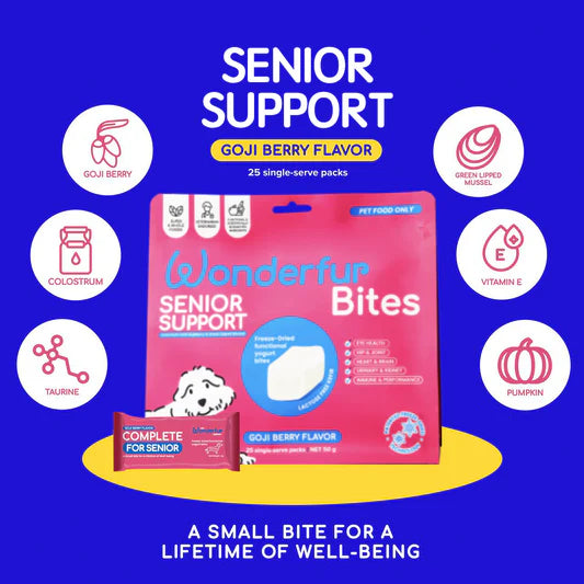 Wonderfur Bites Senior Support  for Dogs 50g