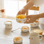 PURROOM Little Chicken Style Human Use Food Plate- Matches with Pet Bowls