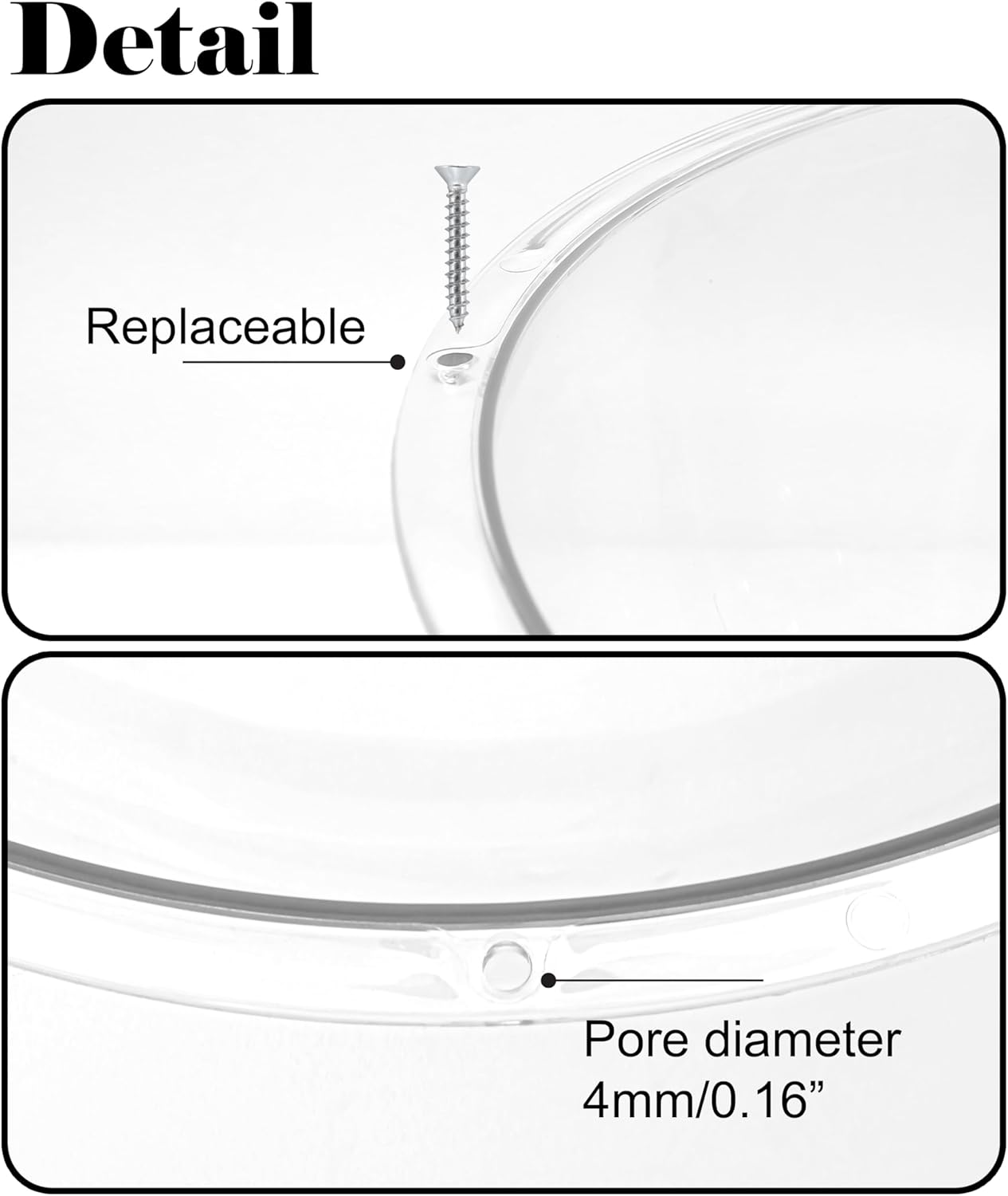 Replacement Acrylic Dome for Cat Trees, Honeypot Cat/Tora Compatible