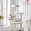 SOPAPETS Luxury Multi-Level Cat Tree Tower with Scratching Posts & Cozy Beds – Modern Cream Design—arrive in middle of Oct - ChokyoPetStore