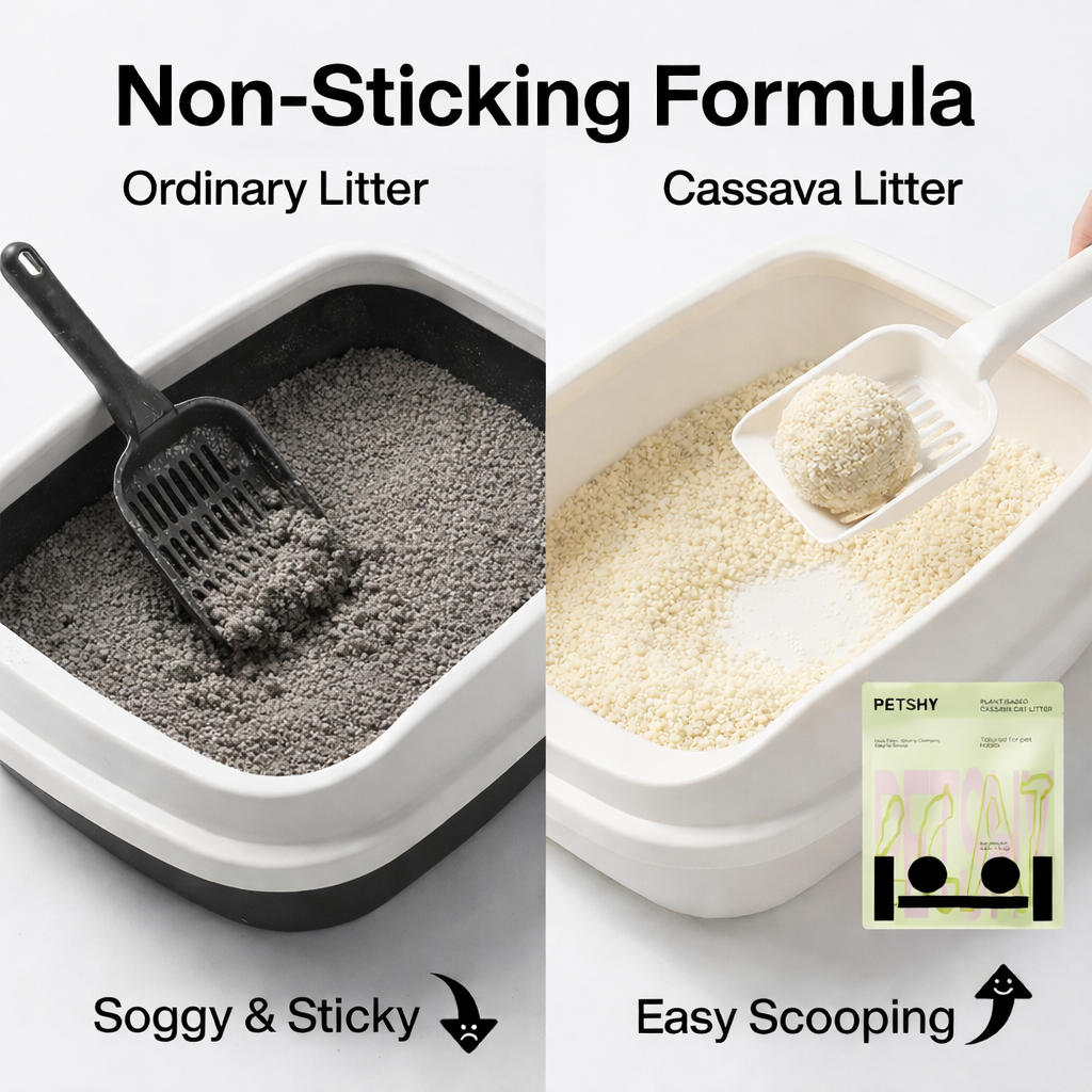 Petshy Cassava Cat Litter 2.5kg