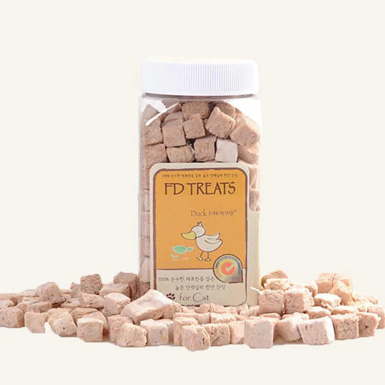 FD TREATS - DuckFreeze-Dried Duck Treats for Cats & Dogs | High Protein | Grain-Free