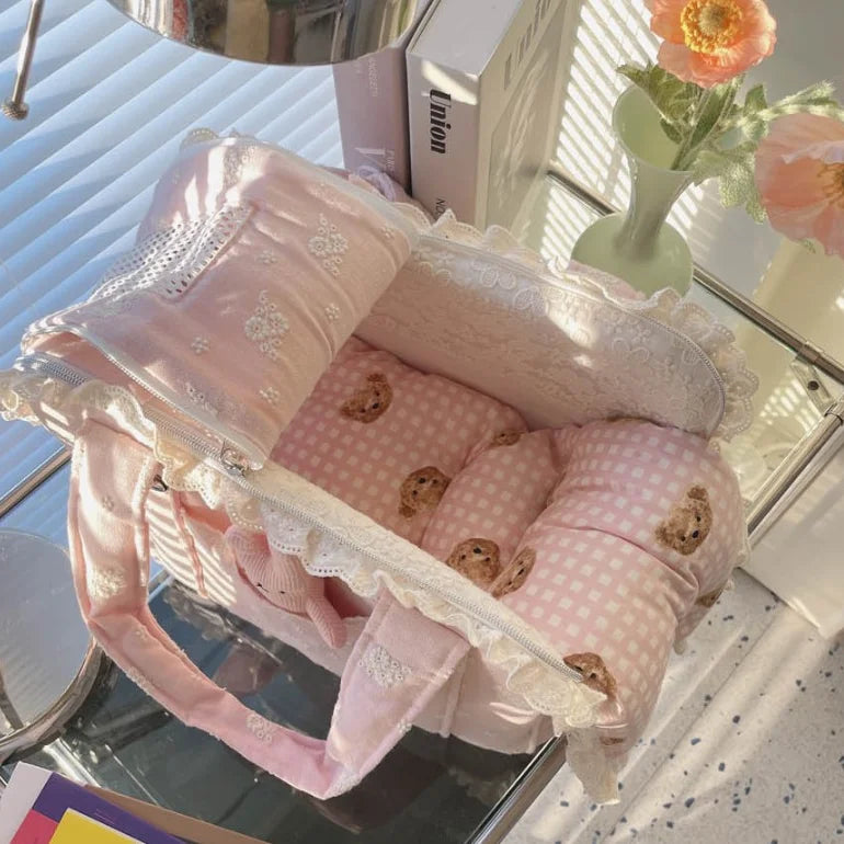 BABIANA Ajiback Cube See through Pet Carrier Bag - Extended - Small