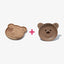 Adorable Bear Design Value Pack: Tray and Dish Set