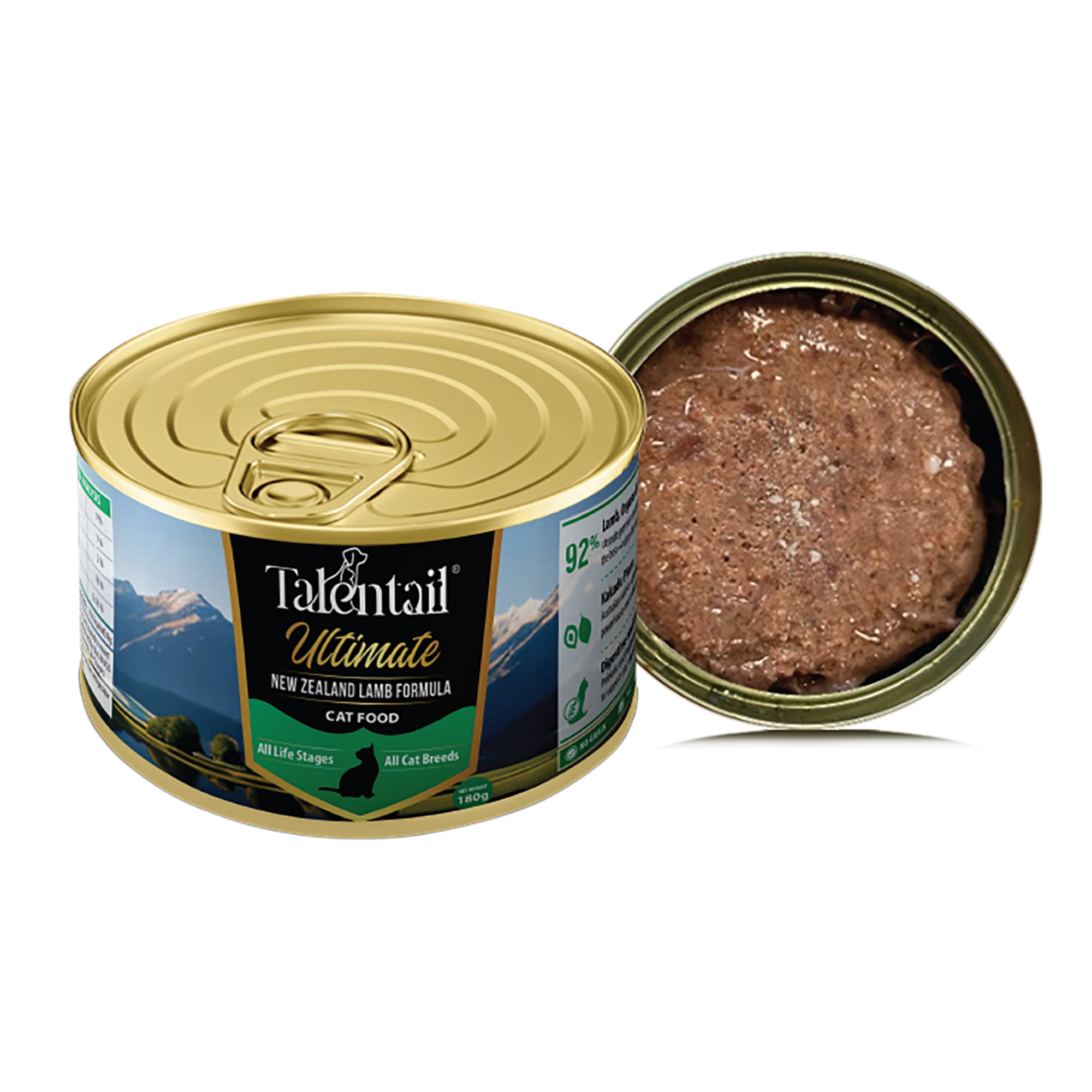 Talenttail Ultimate Canned Wet Food New Zealand Lamb 180g 12-Pack