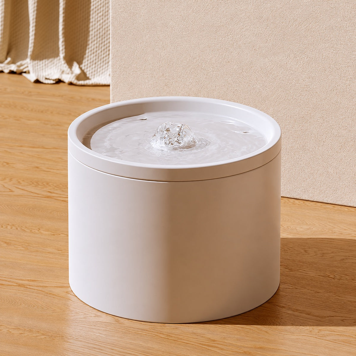 Basic Ceramic Water Fountain - 1L (5 Bonus Filters)