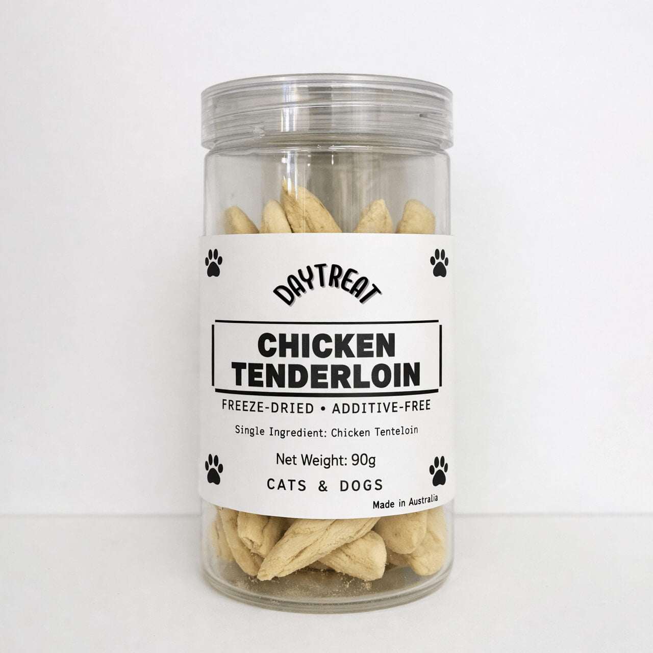 Chicken Tenderloin – Freeze-Dried Single Ingredient Treats for Cats & Dogs | Made in Australia | DAYTREAT - ChokyoPetStore