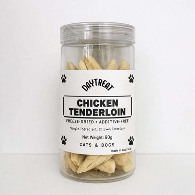 Chicken Tenderloin – Freeze-Dried Single Ingredient Treats for Cats & Dogs | Made in Australia | DAYTREAT - ChokyoPetStore