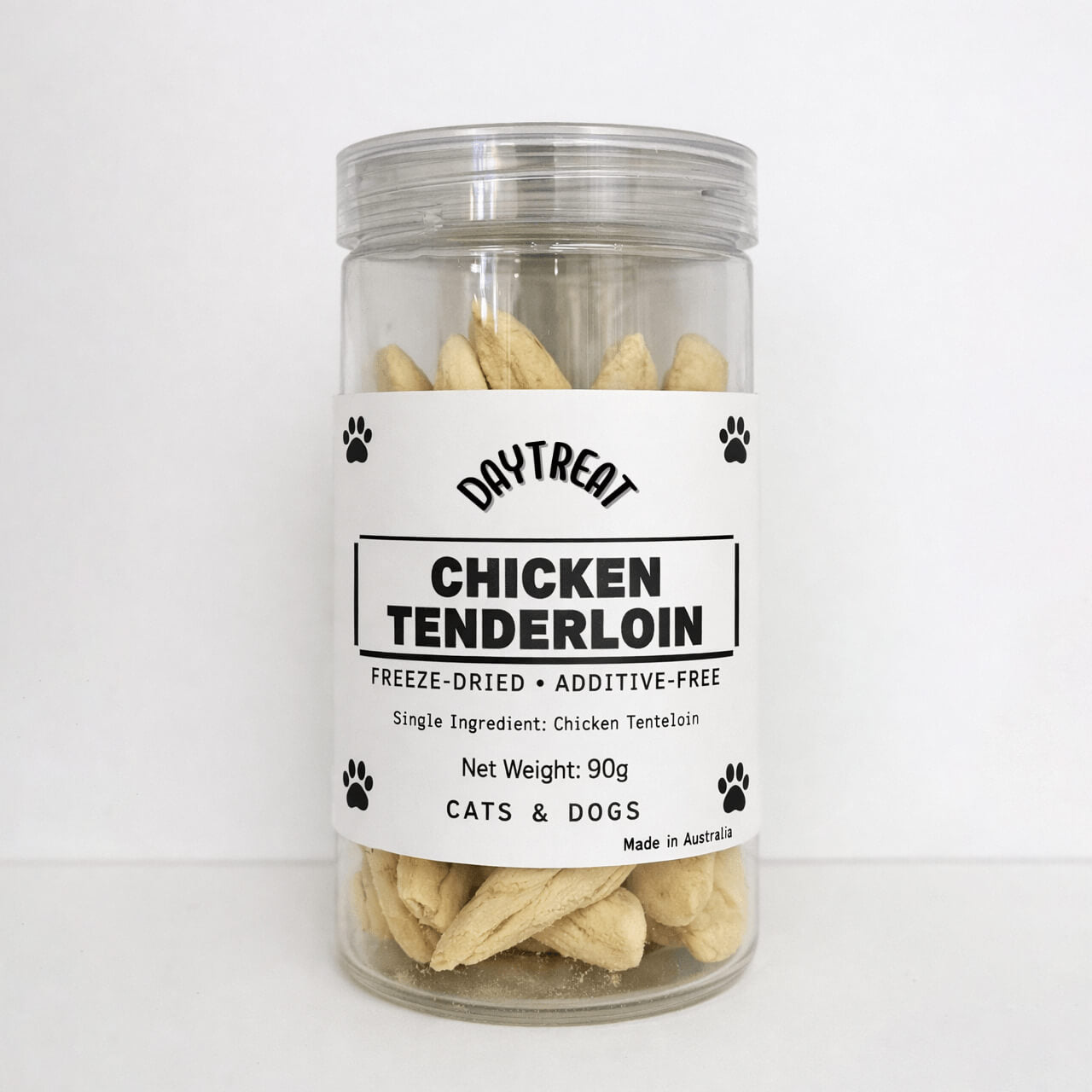 Chicken Tenderloin – Freeze-Dried Single Ingredient Treats for Cats & Dogs | Made in Australia | DAYTREAT