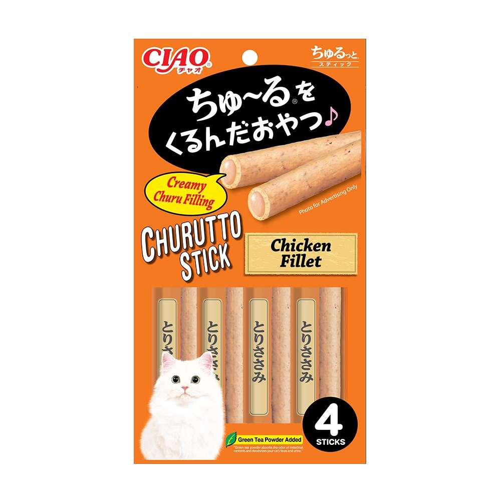 CIAO Churutto Stick Torisasami Formula 7gx4 - ChokyoPetStore
