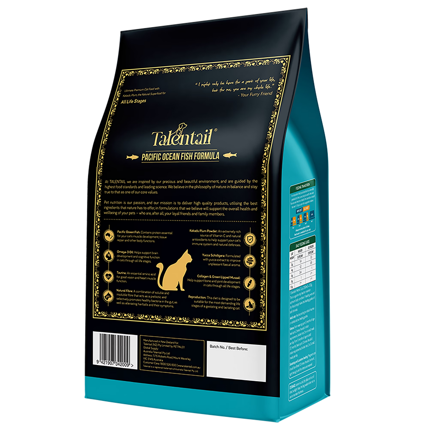 Talenttail Ultimate Premium Cat Food Pacific Ocean Fish 5kg