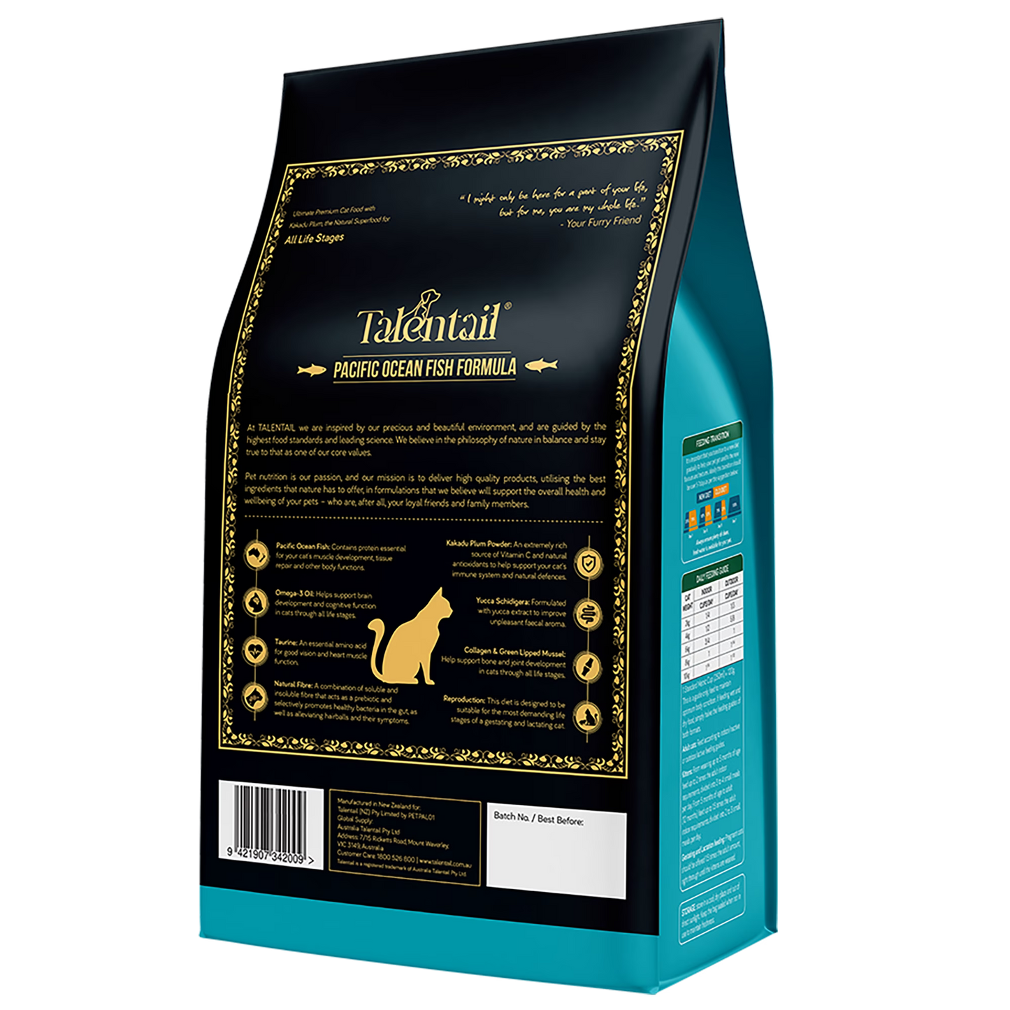 Talenttail Ultimate Premium Cat Food Pacific Ocean Fish 5kg