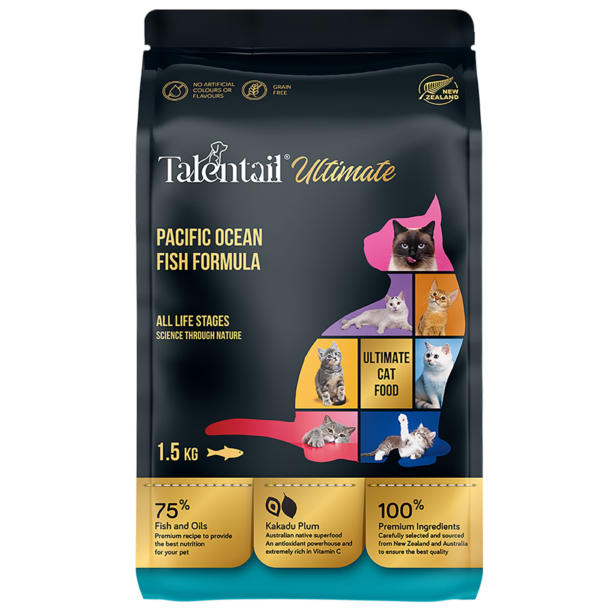 Talenttail Ultimate Premium Cat Food Pacific Ocean Fish 5kg