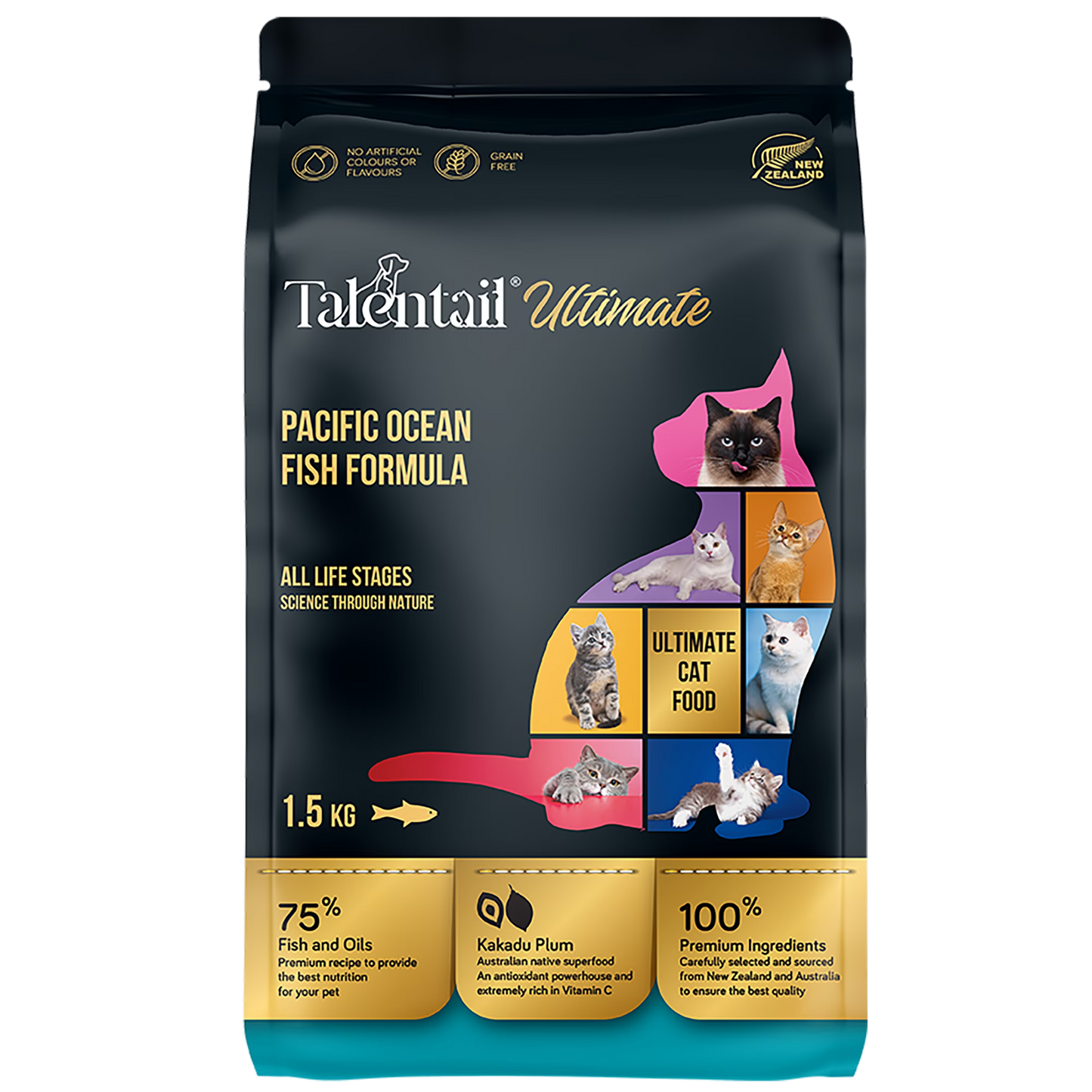 Talenttail Ultimate Premium Cat Food Pacific Ocean Fish 5kg