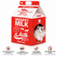 MissPet Milk Carton Cat House & Scratcher – Corrugated Cardboard Cat Bed & Hideaway