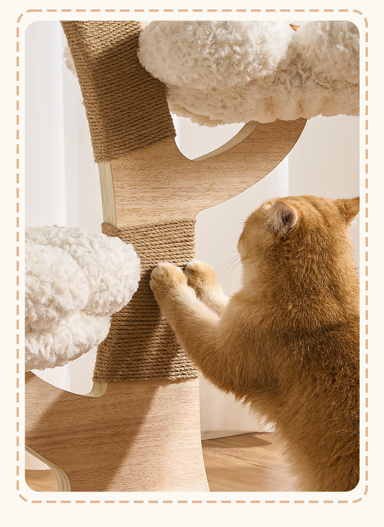 Chokyo Flower Series Two-Tier Cat Tree 72cm