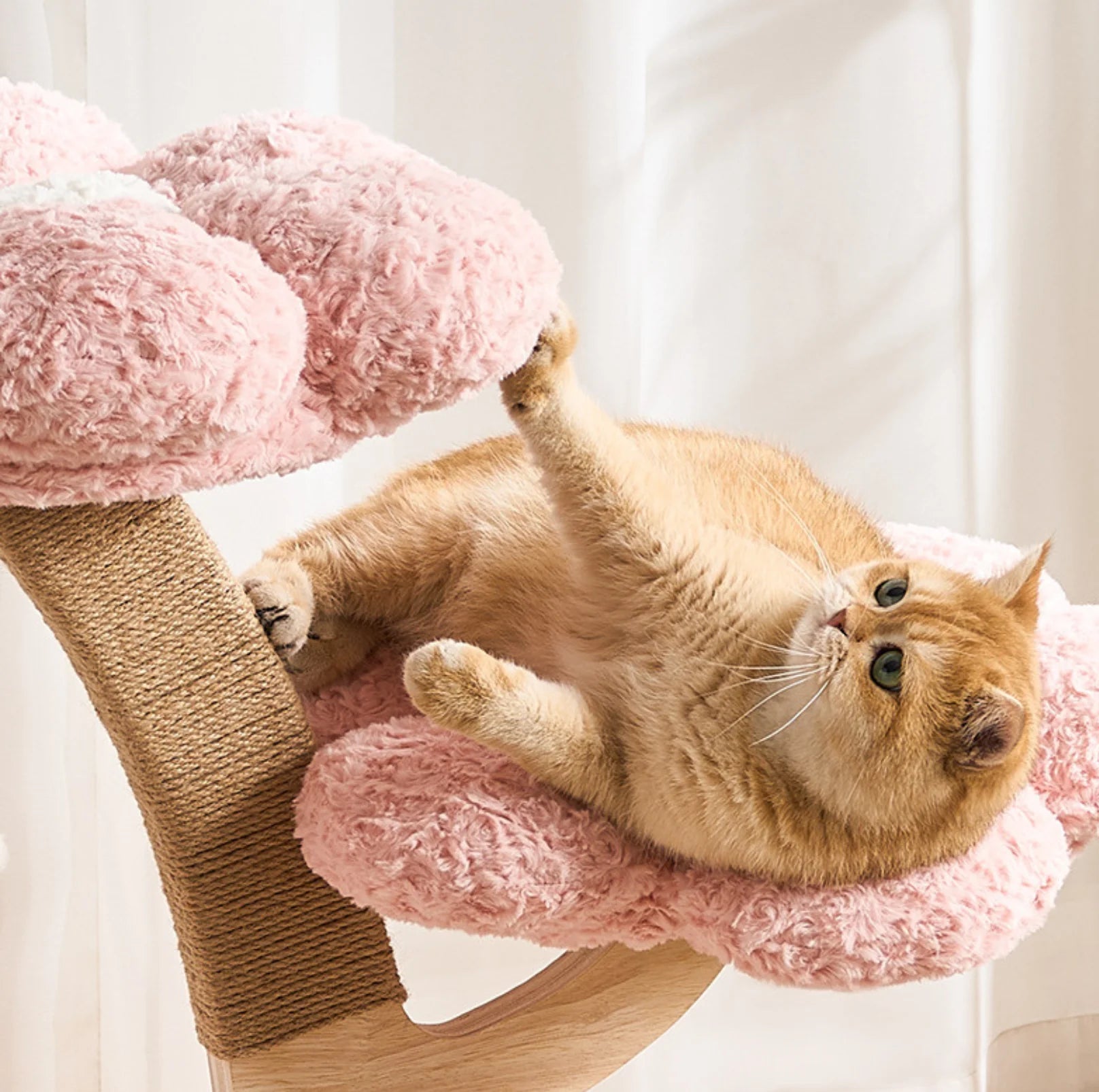 Chokyo Flower Series Two-Tier Cat Tree 72cm