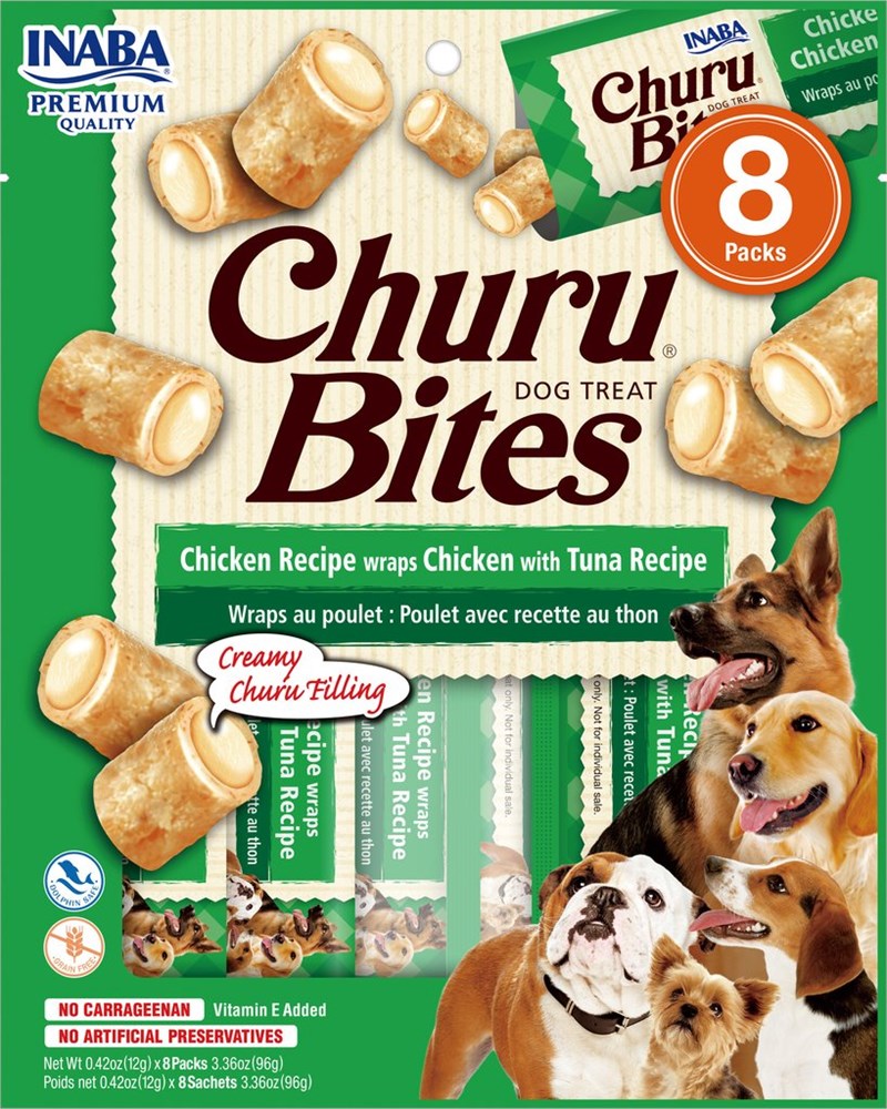 Inaba- Churu Bites Chicken Recipe wraps
