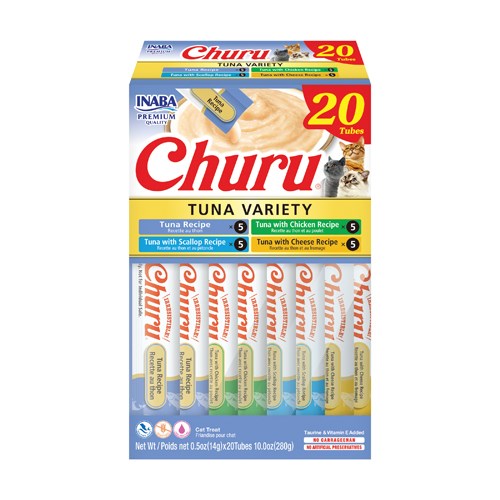 Inaba Churu Tuna Varieties Box 14g 20 Tubes