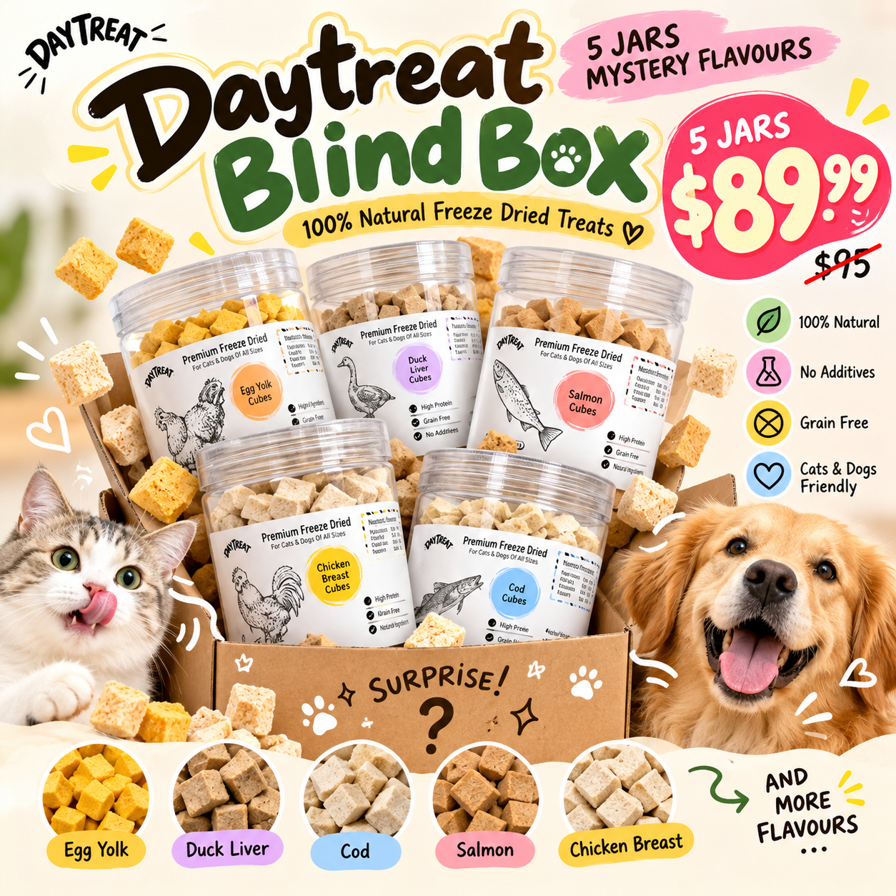Day Treats Mystery Box – 5 Bottles