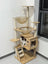 Basic Cat Tree – Condo & Double Capsule 131cm