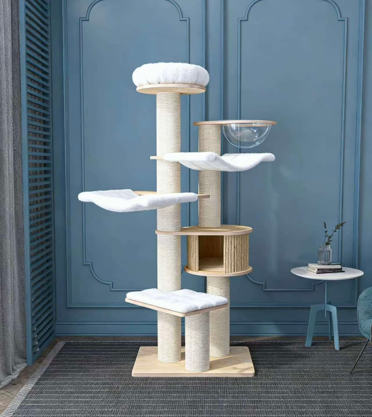 HONEYPOTCAT® Solid Wood 6-Layer PRO Cat Tree 189cm arrive in 2 months