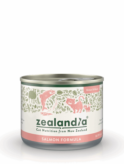 ZEALANDIA Mousse Pate Salmon Kitten & Mama 24 x 170g - ChokyoPetStore