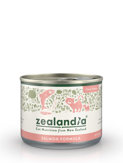 ZEALANDIA Mousse Pate Salmon Kitten & Mama 24 x 170g