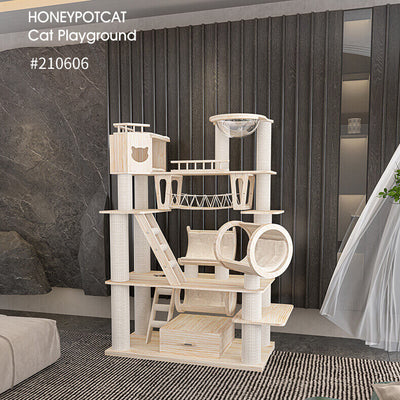 HONEYPOT CAT Cat Playground - A Playful Paradise for Your Feline Friends.Arrive within 3 weeks