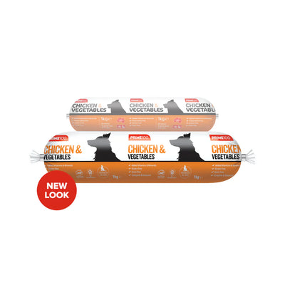Prime100 Cooked Roll Chicken & Vegetable