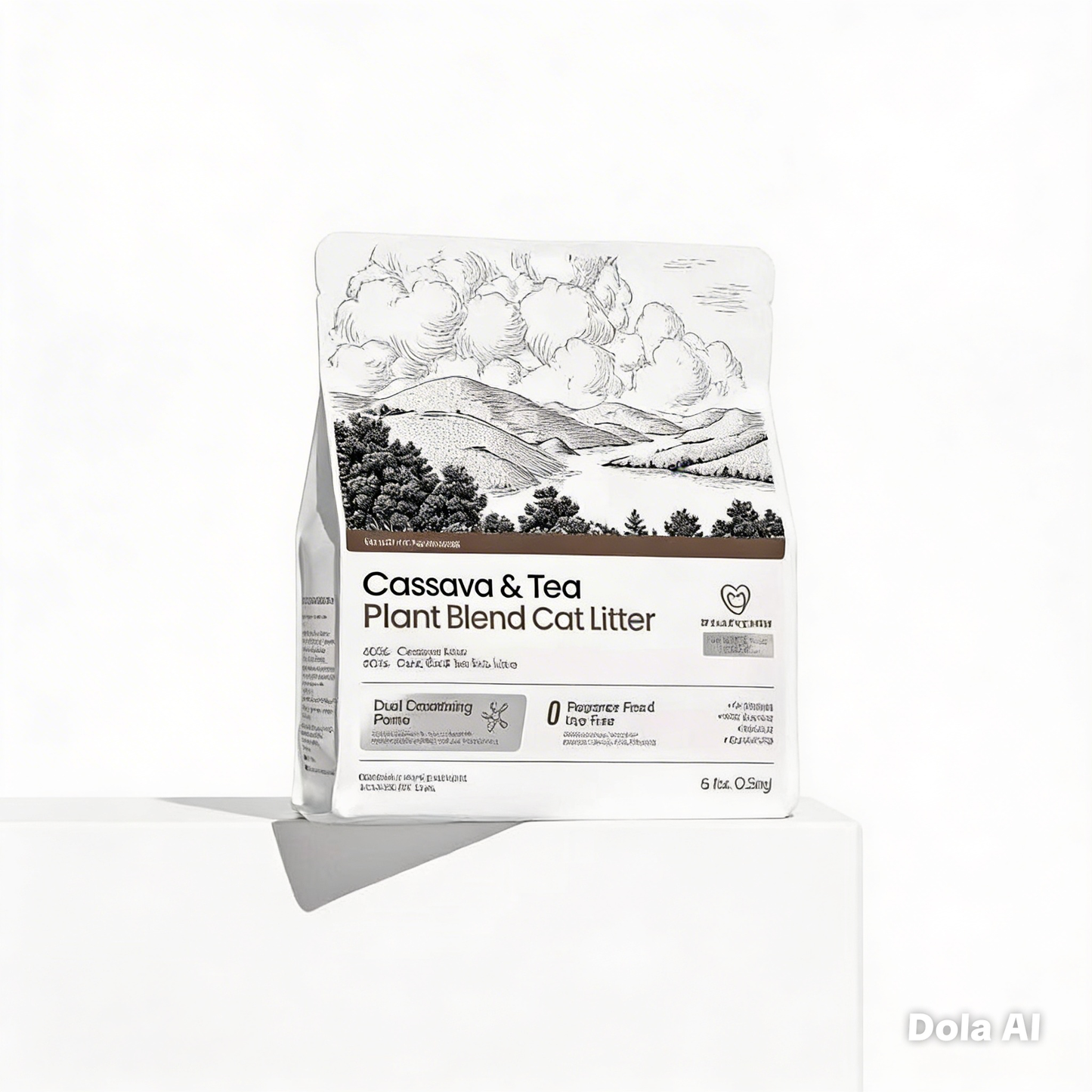 Premium Cassava & Tofu Cat Litter Combination Mix - 6 Pack (6pk) cuihua xu/pawkith/fluffyMW