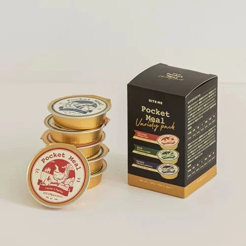 Bite Me Pocket Meal Mix Flavor 30g*6