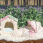 Petman Floral Pet Bed House
