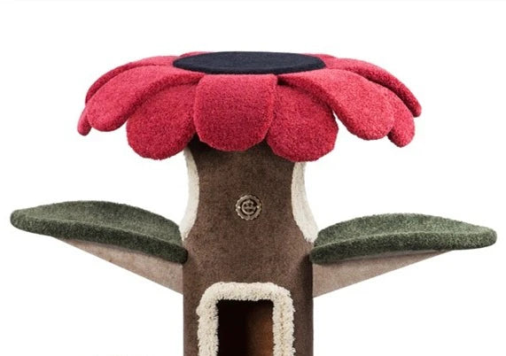 Camily Small "Sunflower" Cat Climbing Cat Tree