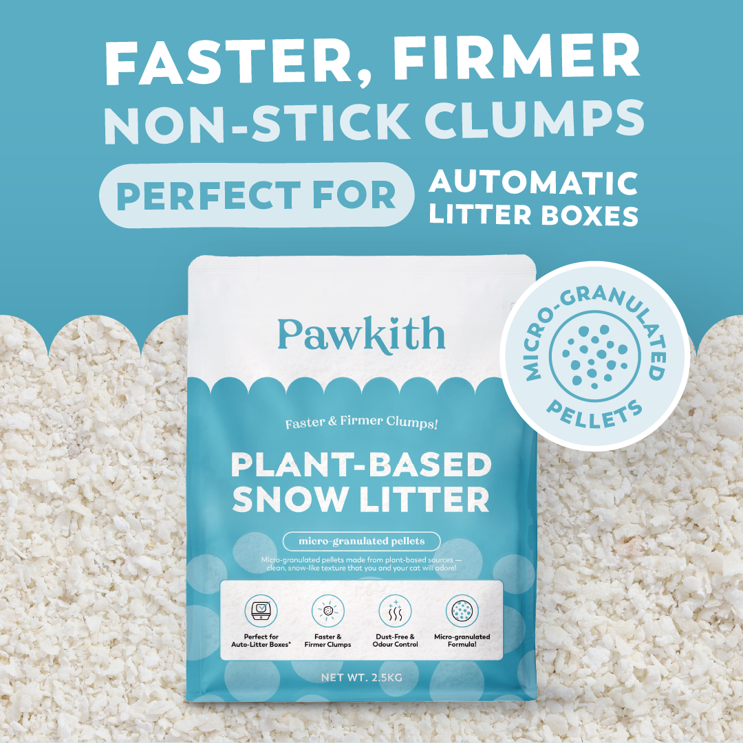 Pawkith Plant Based Snow Cat Litter 2.5kg