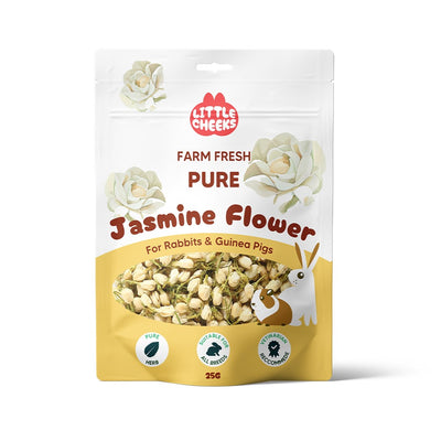 Farm Fresh Pure Jasmine Flower 25g for Rabbits& Guinea pigs