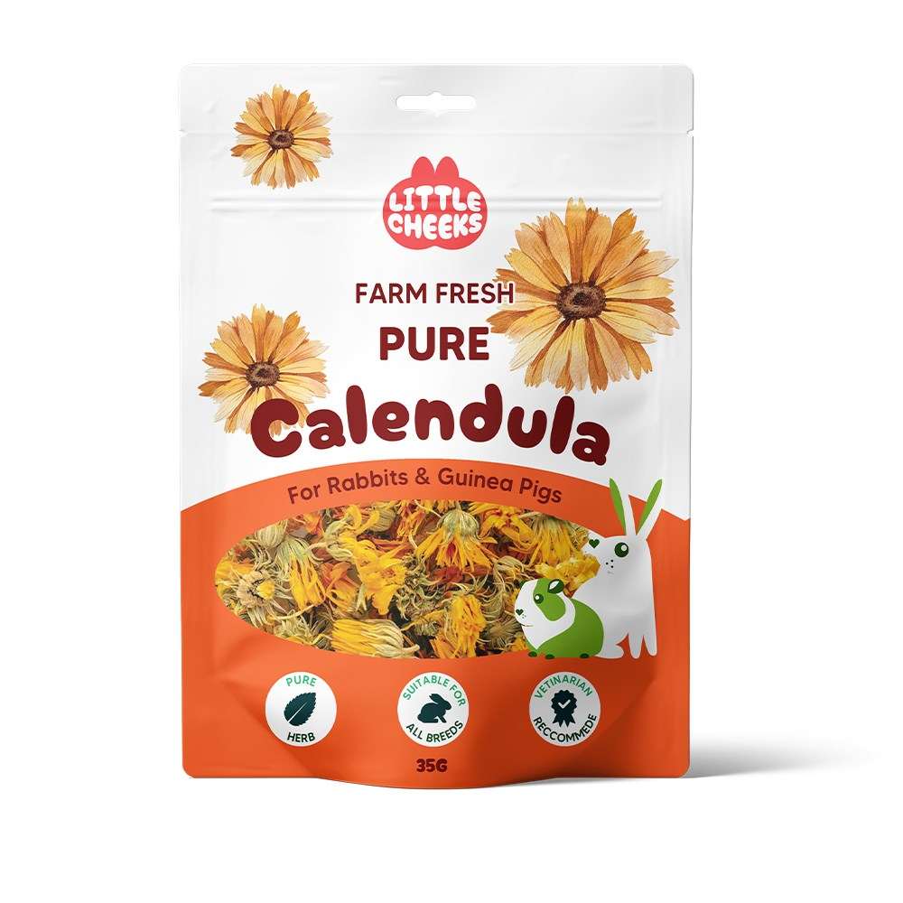 Farm Fresh Pure Calendula 35g for Rabbits& Guinea pigs - ChokyoPetStore