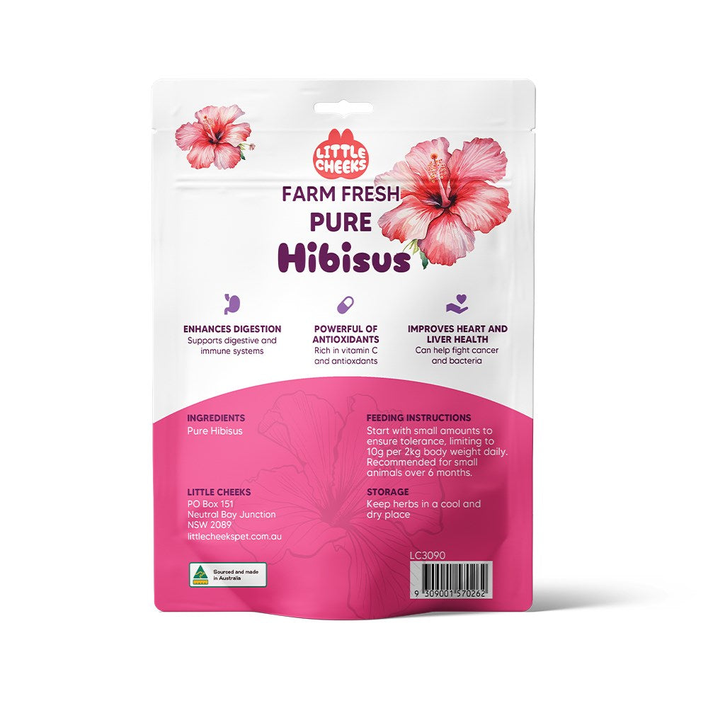 Farm Fresh Pure Hibiscus 35g for Rabbits& Guinea pigs