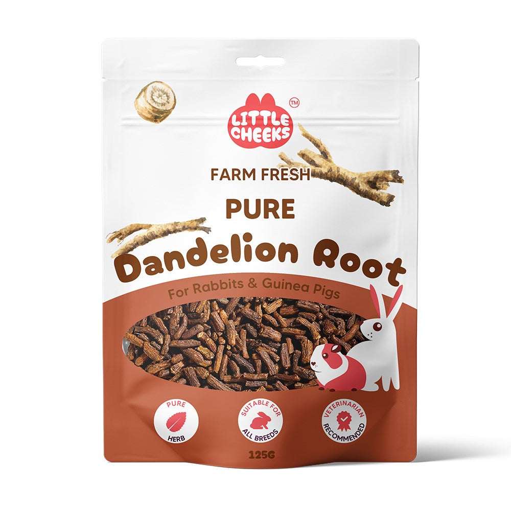 Farm Fresh Pure Dandelion Root 125g for Rabbits& Guinea pigs - ChokyoPetStore