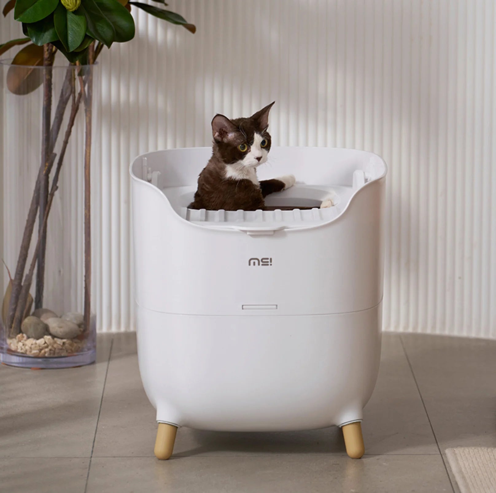 Makesure Mochi Top-Entry Cat Litter Box 100L