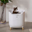 Makesure Mochi Top-Entry Cat Litter Box 100L (White)