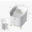 Makesure Mochi Top-Entry Cat Litter Box 100L (White)