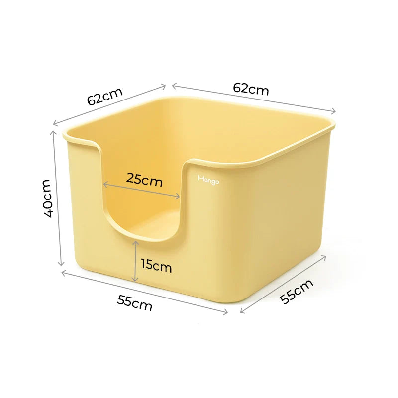 Mango Cube XL Litter Box (Bonus Scoop)