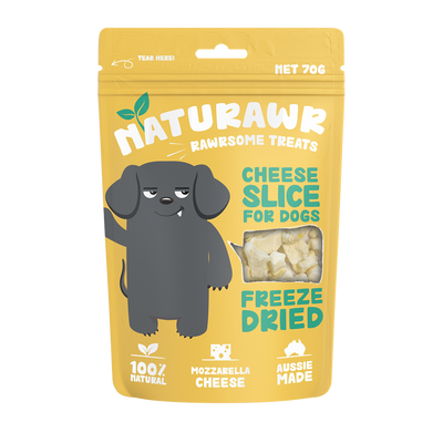 Naturawr Cheese Slice for Dogs 70g