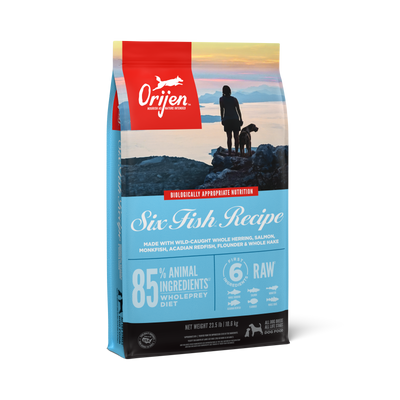 ORIJEN Six Fish Grain-Free Dry Dog Food