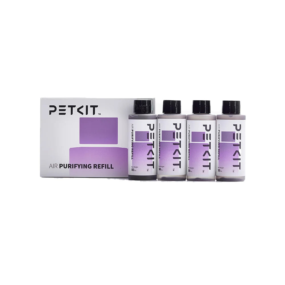 PETKIT Concentrated Air Purifying Refill 50ml For Pura X, Max, Max 2 (4 Pack)