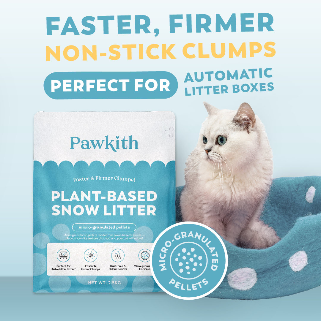 Pawkith Plant Based Snow Cat Litter 2.5kg