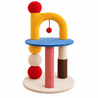 Rainbow Arch Cat Tree with Sisal Posts & Self-Groomer 77cm