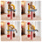 Rainbow Arch Cat Tree with Sisal Posts & Self-Groomer 77cm