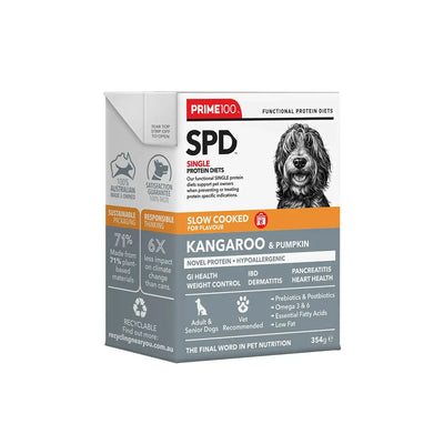 Prime100 SPT Slow Cooked Kangaroo & Pumpkin 354g - ChokyoPetStore